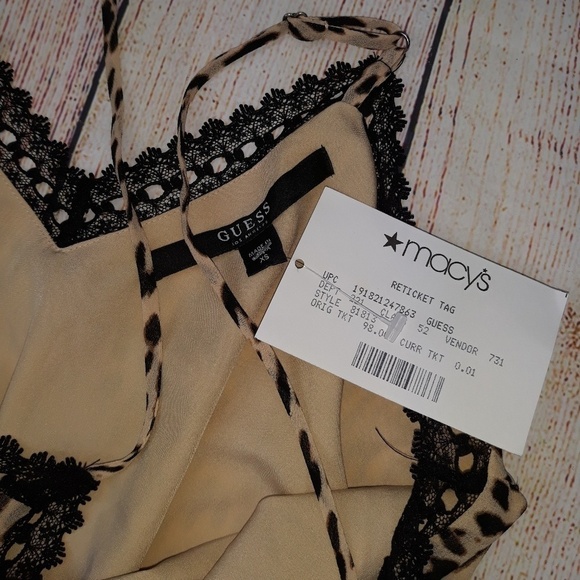 GUESS‎ Animal Print Size X-Small Romper $98 - Picture 4 of 4